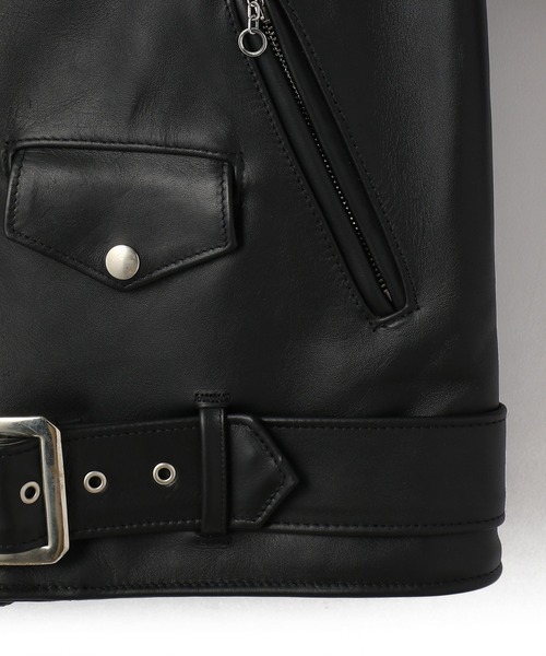 schott(ショット)の「Schott(ショット) 613UST ONESTAR TALL/ワンスター トール ライダース レザージャケット(ライダースジャケット・メンズ・ブラック・36/38/42)」の11枚目の写真