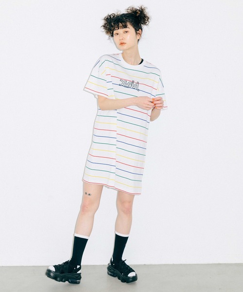 ブランド古着 Tシャツワンピース ワンピース X Girl エックスガール のファッション通販 Zozoused
