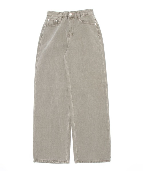 Reurie'(レウリィ)の「ダスティーカラーストレートデニム/dusty color straight denim(デニムパンツ・レディース・カーキ/ライトブルー・M/S)」の20枚目の写真