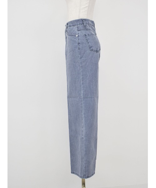Reurie'(レウリィ)の「ダスティーカラーストレートデニム/dusty color straight denim(デニムパンツ・レディース・カーキ/ライトブルー・M/S)」の13枚目の写真