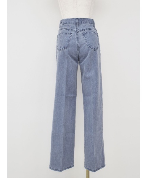 Reurie'(レウリィ)の「ダスティーカラーストレートデニム/dusty color straight denim(デニムパンツ・レディース・カーキ/ライトブルー・M/S)」の14枚目の写真