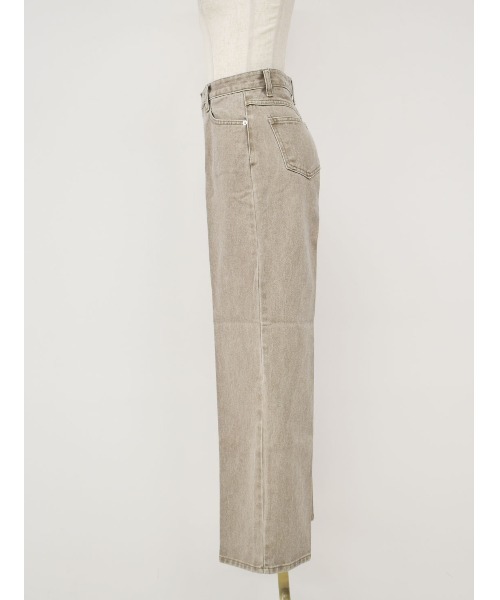 Reurie'(レウリィ)の「ダスティーカラーストレートデニム/dusty color straight denim(デニムパンツ・レディース・カーキ/ライトブルー・M/S)」の17枚目の写真
