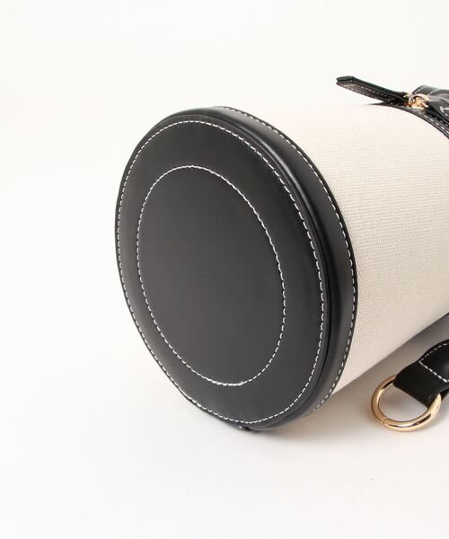 ap retro（アプレトロ）の「配色バケツバッグ（ショルダーバッグ・レディース・ブラック・FREE）」の3枚目の写真