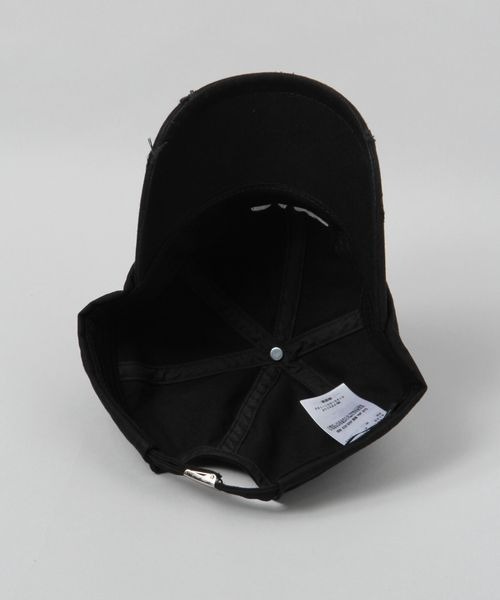 JEANASIS(ジーナシス)の「ダメージロゴCAP(キャップ・レディース・ブラック/アイボリー/ブラウン・FREE)」の4枚目の写真