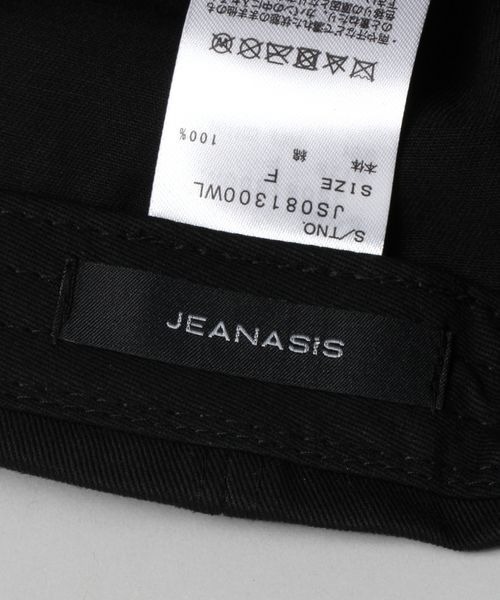 JEANASIS(ジーナシス)の「ダメージロゴCAP(キャップ・レディース・ブラック/アイボリー/ブラウン・FREE)」の11枚目の写真