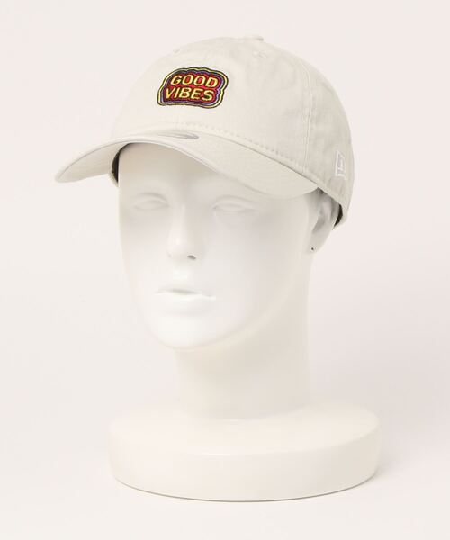 NEW ERA(ニューエラ)の「【NEW ERA/ニューエラ】9THIRTY Los Angeles ロサンゼルス GOODVIBES(キャップ・メンズ・アイボリー・FREE)」の1枚目の写真