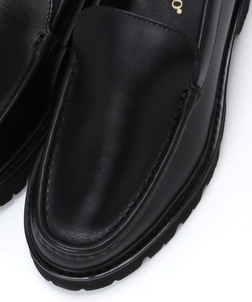 CAMINANDO（カミナンド）の「Curensology(カレンソロジー)/【CAMINANDO】トラックソールローファー（ローファー・レディース・ブラック・37/38/36）」の9枚目の写真