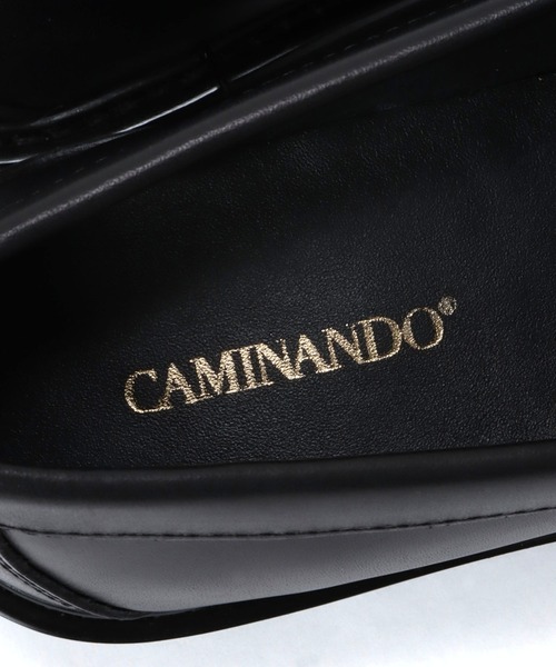 CAMINANDO（カミナンド）の「Curensology(カレンソロジー)/【CAMINANDO】トラックソールローファー（ローファー・レディース・ブラック・37/38/36）」の7枚目の写真