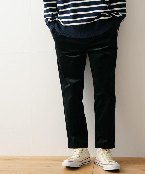 ITEMS URBANRESEARCH（アイテムズ アーバンリサーチ）の「ストレッチコーデュロイ テーパードパンツ（その他パンツ・メンズ・グリーン/ブラウン/ブラック/ベージュ・MEDIUM/LARGE）」の7枚目の写真