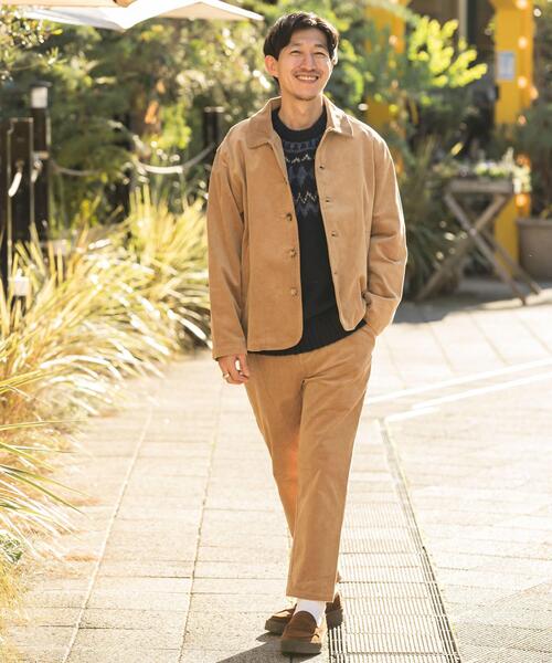 ITEMS URBANRESEARCH（アイテムズ アーバンリサーチ）の「ストレッチコーデュロイ テーパードパンツ（その他パンツ・メンズ・グリーン/ブラウン/ブラック/ベージュ・MEDIUM/LARGE）」の18枚目の写真