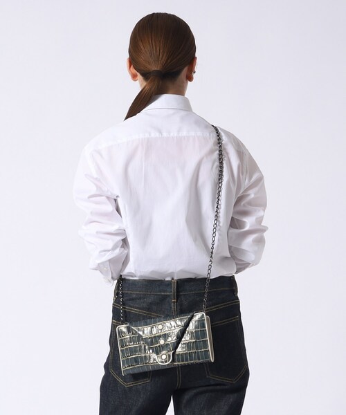 HIROKO HAYASHI（ヒロコハヤシ）の「チェーン付長財布用 ロングチェーン（キーケース/キーアクセサリー・レディース・ブラック・00）」の6枚目の写真