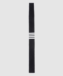 THOM BROWNE | KNIT TIE IN CASHMERE WITH 4 BAR STRIPE(ネクタイ)
