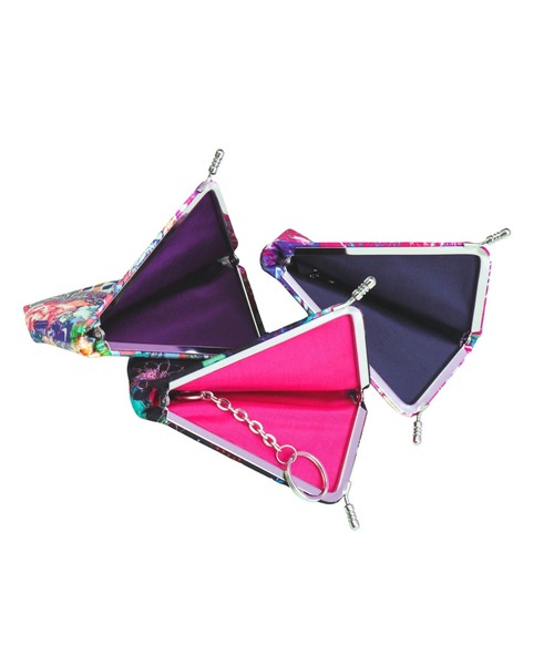 ScoLar（スカラー）の「sh-002：3柄展開がま口キーケース（キー