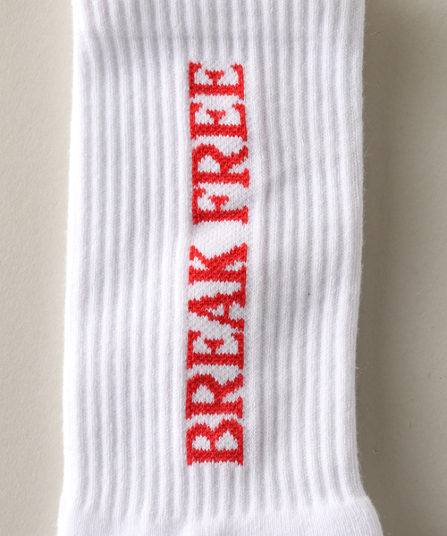 JOURNAL STANDARD（ジャーナルスタンダード）の「【LASTRESORT AB/ラストリゾートエービー】Break Free Socks（ソックス/靴下・メンズ・ホワイト/アイボリー・FREE）」の3枚目の写真