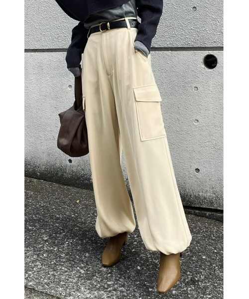 STYLEMIXER（スタイルミキサー）の「バルーンカーゴパンツ（カーゴパンツ・レディース・アイボリー/ネイビー・X-SMALL/SMALL/MEDIUM）」の20枚目の写真