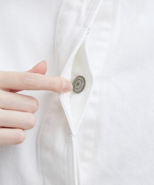 【サステナブル・WEB限定】カットオフデニムジャケット