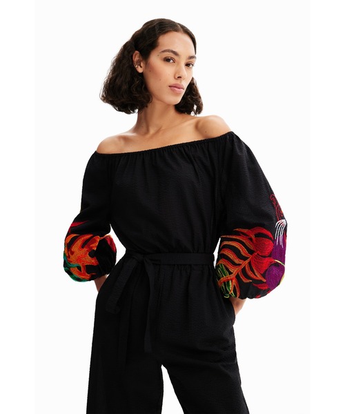 デシグアル×ステラジーン　コラボレーションオールインワン Desigual（デシグアル）の「Stella Jean オールインワン