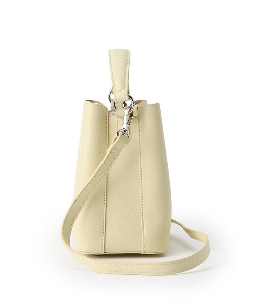 INDIVI（インディヴィ）の「◆2WAYスモールアクセントバッグ（ショルダーバッグ・レディース・レモンイエロー/ライトブルー/ベージュ・00）」の5枚目の写真