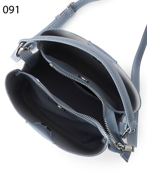 INDIVI（インディヴィ）の「◆2WAYスモールアクセントバッグ（ショルダーバッグ・レディース・レモンイエロー/ライトブルー/ベージュ・00）」の9枚目の写真