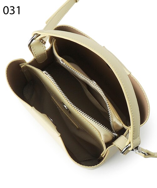 INDIVI（インディヴィ）の「◆2WAYスモールアクセントバッグ（ショルダーバッグ・レディース・レモンイエロー/ライトブルー/ベージュ・00）」の10枚目の写真