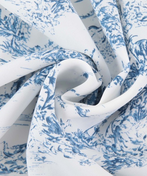 titivate（ティティベイト）の「トワルドジュイプリントスカート（スカート・レディース・ブルー/ブラック・S/M）」の21枚目の写真