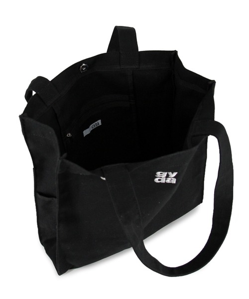 GYDA（ジェイダ）の「GYDA (ジェイダ) トートバッグ CANVAS GY-B081（トートバッグ・レディース・アイボリー/ブラック・FREE）」の12枚目の写真