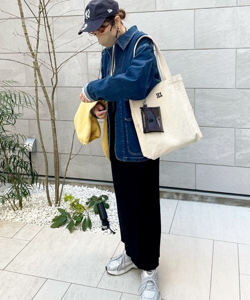 GYDA（ジェイダ）の「GYDA (ジェイダ) トートバッグ CANVAS GY-B081（トートバッグ・レディース・アイボリー/ブラック・FREE）」の21枚目の写真