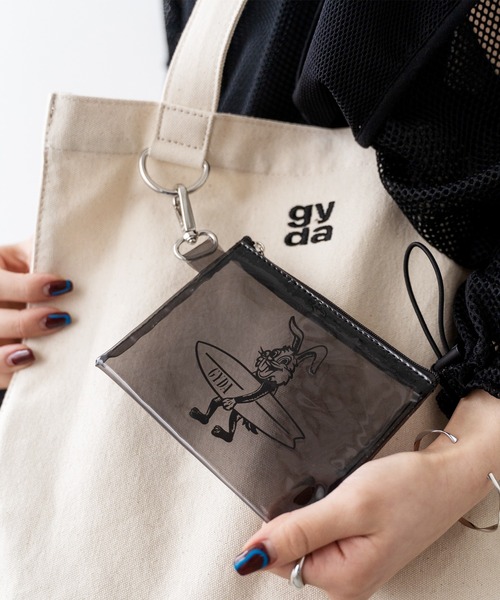 GYDA（ジェイダ）の「GYDA (ジェイダ) トートバッグ CANVAS GY-B081（トートバッグ・レディース・アイボリー/ブラック・FREE）」の20枚目の写真