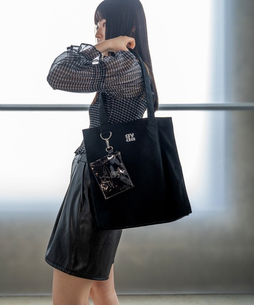 GYDA（ジェイダ）の「GYDA (ジェイダ) トートバッグ CANVAS GY-B081（トートバッグ・レディース・アイボリー/ブラック・FREE）」の16枚目の写真