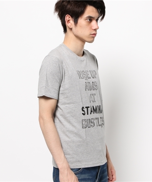 OUTLET(アウトレット)の「【CIAOPANIC TYPY】シンプルロゴグラッフィックTee(Tシャツ/カットソー・メンズ・ブラック/グレー/ネイビー/ホワイト・MEDIUM/LARGE/SMALL)」の6枚目の写真