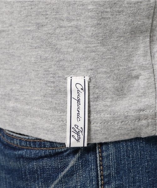 OUTLET(アウトレット)の「【CIAOPANIC TYPY】シンプルロゴグラッフィックTee(Tシャツ/カットソー・メンズ・ブラック/グレー/ネイビー/ホワイト・MEDIUM/LARGE/SMALL)」の11枚目の写真