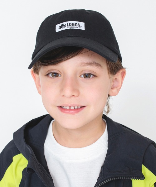 LOGOS(ロゴス)の「【LOGOS】キャップ(キャップ・キッズ・ベージュ/ブラック・L/S/M)」の1枚目の写真