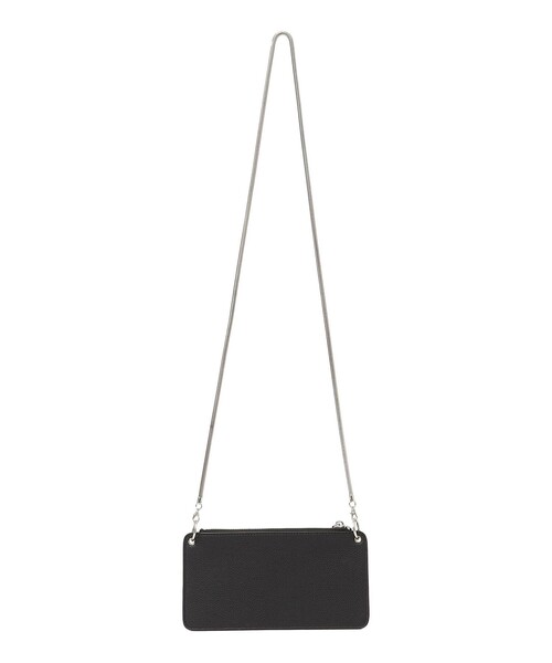 ROVERETO（ロベレート）の「ROVERETO: マルチ モバイル ポシェット（ショルダーバッグ・レディース・ブラック/ナチュラル/グリーン・ONE SIZE）」の6枚目の写真