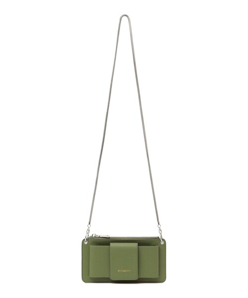 ROVERETO（ロベレート）の「ROVERETO: マルチ モバイル ポシェット（ショルダーバッグ・レディース・ブラック/ナチュラル/グリーン・ONE SIZE）」の16枚目の写真