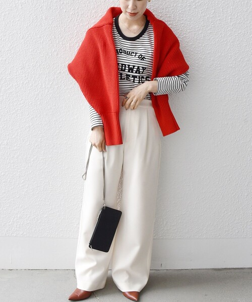 ROVERETO（ロベレート）の「ROVERETO: マルチ モバイル ポシェット（ショルダーバッグ・レディース・ブラック/ナチュラル/グリーン・ONE SIZE）」の21枚目の写真