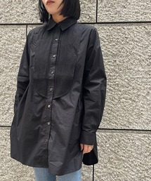 ピンタックヨークシャツ