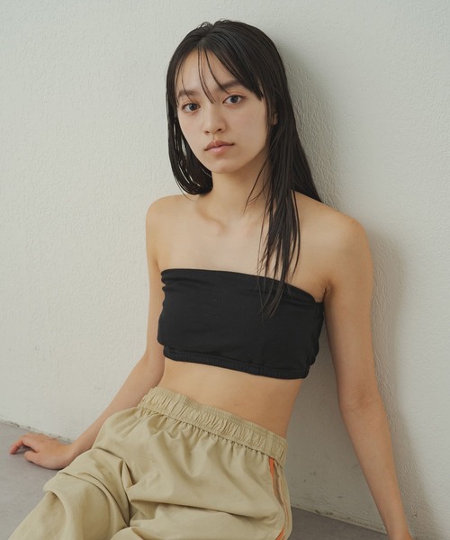■韓国■ バンドゥ ワッフル素材 ブラジリアン ハイウェスト 2色 org.jpg