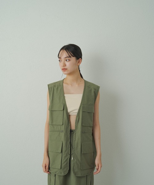 earthy(アーシー)の「【earthy_】バンドゥブラ(チューブトップ・レディース・ブラック/オフホワイト・SMALL/MEDIUM)」の10枚目の写真