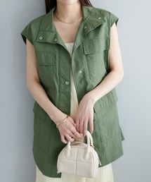 DISCOAT | 【WEB限定】ナイロンフィッシャーベスト(ベスト)