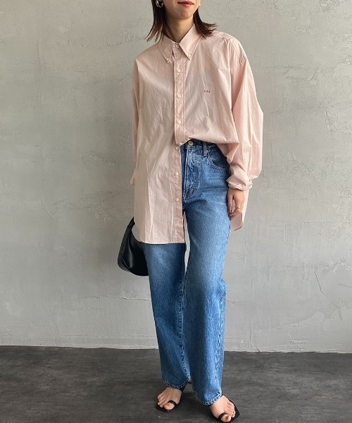 NEEDBY heritage（ニードバイヘリテージ）の「【FINEBOYS 9月号掲載】[NEEDBY heritage/ニ―ドバイヘリテージ] 別注 JOE ストレートデニム（デニムパンツ・レディース・インディゴブルー/ライトインディゴブルー/ライトグレー・26/27/31/30/29）」の6枚目の写真