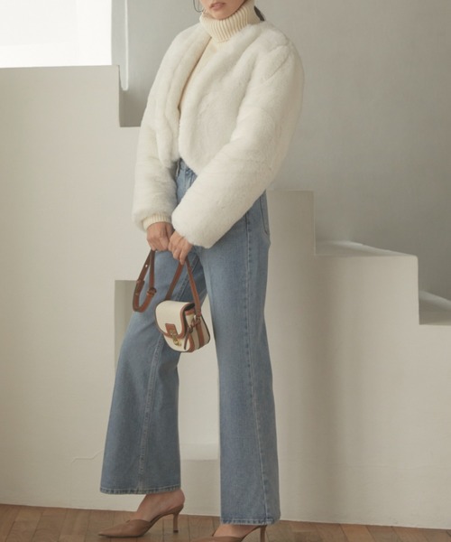 ACYM(アシーム)の「Center press relax デニム(デニムパンツ・レディース・ブルー・SMALL/MEDIUM)」の21枚目の写真