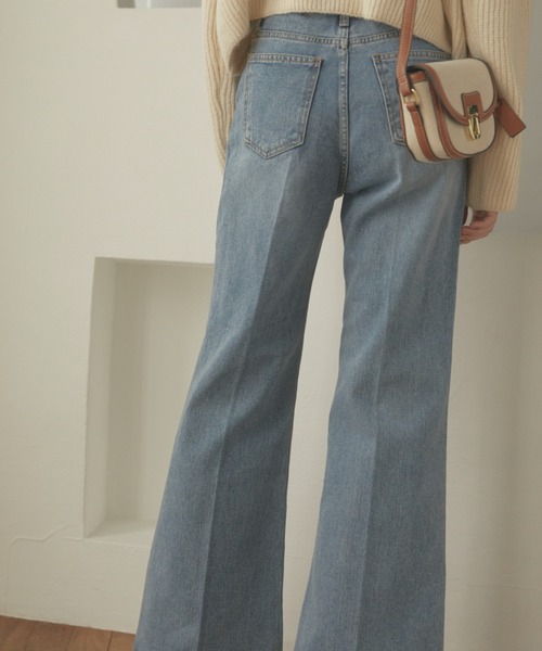 ACYM(アシーム)の「Center press relax デニム(デニムパンツ・レディース・ブルー・SMALL/MEDIUM)」の18枚目の写真