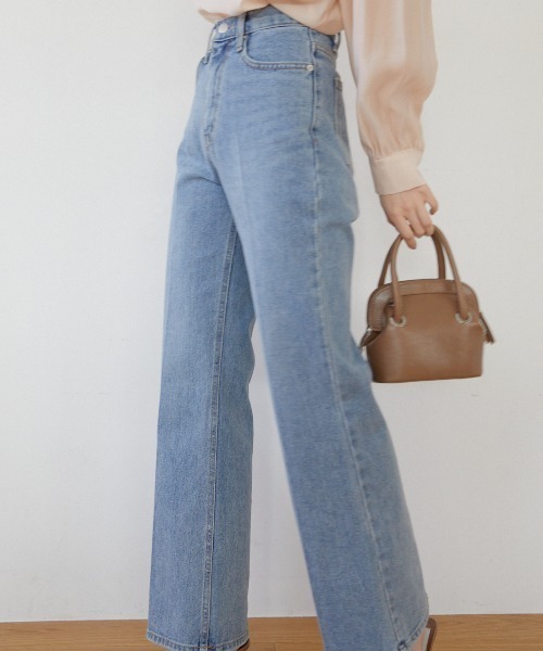 ACYM(アシーム)の「Center press relax デニム(デニムパンツ・レディース・ブルー・SMALL/MEDIUM)」の8枚目の写真