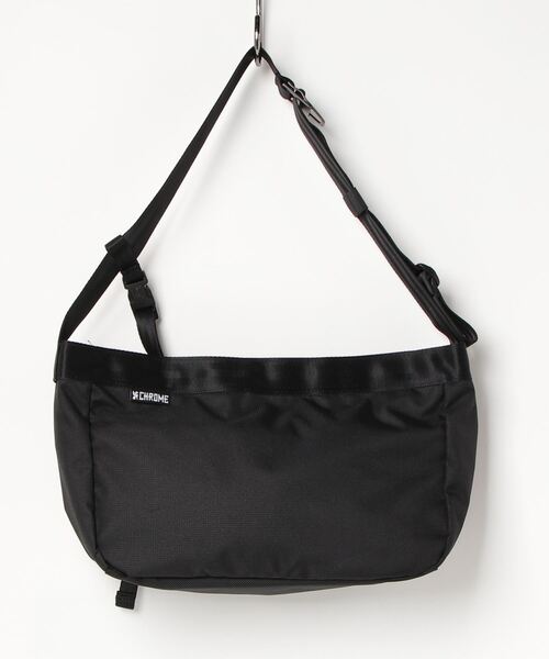CHROME（クローム）の「CHROME/クローム ショルダーバック NEWSPAPER MESSENGER SM 9L 耐水 JP198BK（ショルダーバッグ・メンズ・ブラック・FREE）」の12枚目の写真