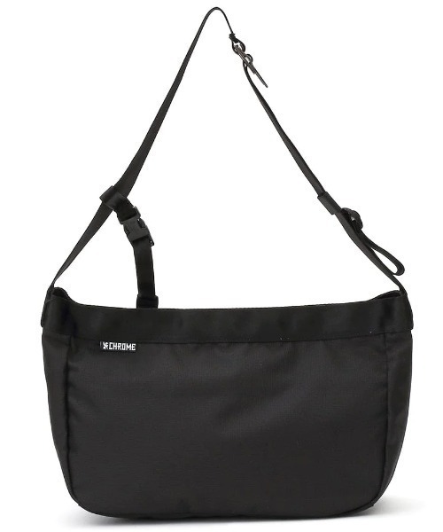 CHROME（クローム）の「CHROME/クローム ショルダーバック NEWSPAPER MESSENGER SM 9L 耐水 JP198BK（ショルダーバッグ・メンズ・ブラック・FREE）」の6枚目の写真