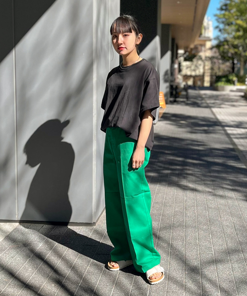 ALORE（アローレ）の「【ALORE/アローレ】バックタックTシャツ（Tシャツ/カットソー・レディース・ホワイト/ブラック・FREE）」の11枚目の写真