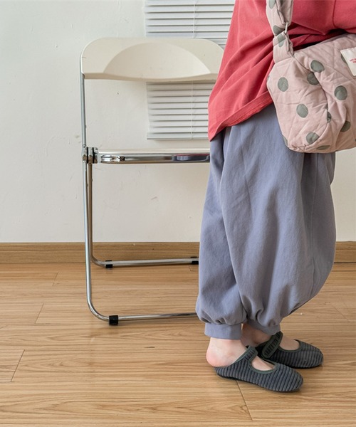 aimoha（アイモハ）の「【aimoha-KIDS-】子供服　ワンポイント刺繍入りバルーンパンツ（その他パンツ・キッズ・グリーン/ブルー・90/100/110/120/80/130）」の11枚目の写真