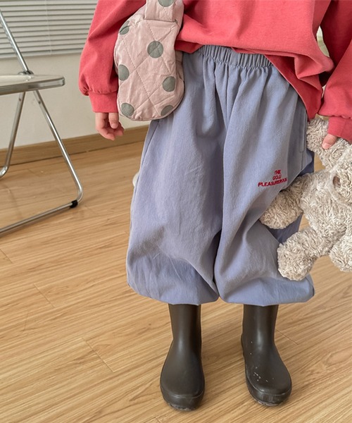 aimoha（アイモハ）の「【aimoha-KIDS-】子供服　ワンポイント刺繍入りバルーンパンツ（その他パンツ・キッズ・グリーン/ブルー・90/100/110/120/80/130）」の15枚目の写真