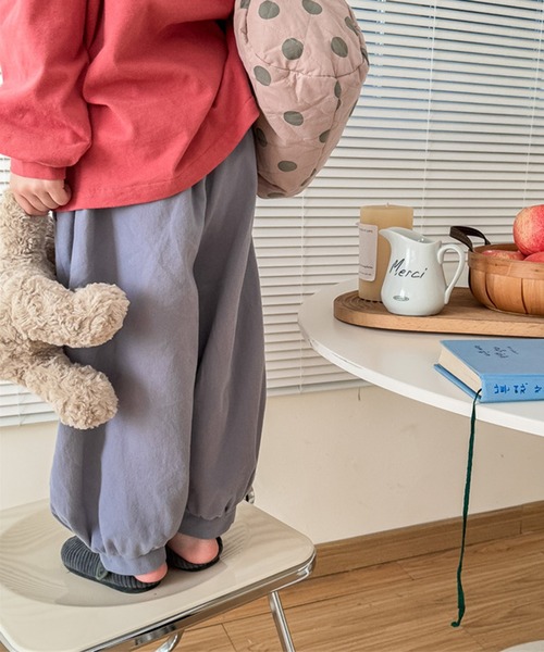 aimoha（アイモハ）の「【aimoha-KIDS-】子供服　ワンポイント刺繍入りバルーンパンツ（その他パンツ・キッズ・グリーン/ブルー・90/100/110/120/80/130）」の19枚目の写真