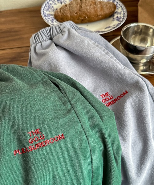 aimoha（アイモハ）の「【aimoha-KIDS-】子供服　ワンポイント刺繍入りバルーンパンツ（その他パンツ・キッズ・グリーン/ブルー・90/100/110/120/80/130）」の22枚目の写真